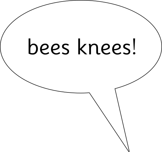 the word beesknees